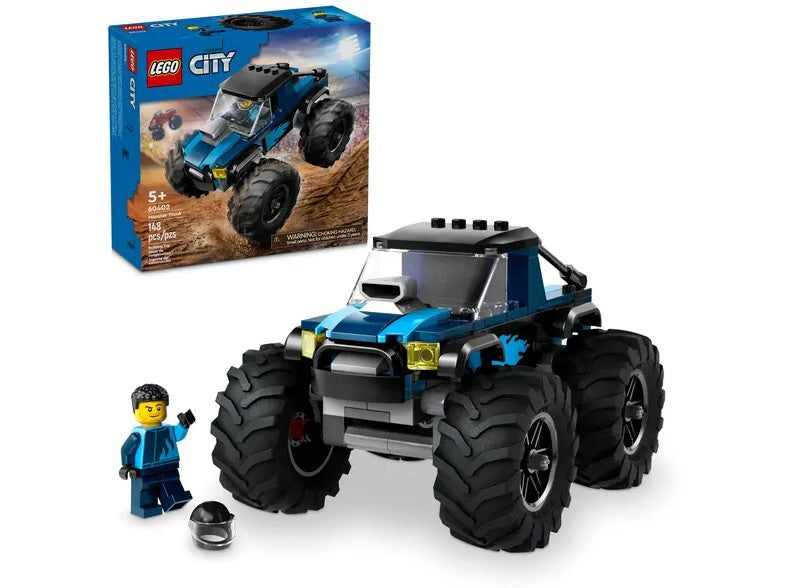 Blue Monster Truck