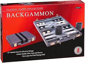 15" Backgammon Attache