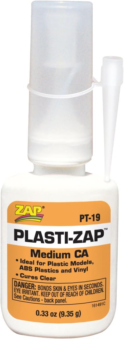 1/3oz Plastic Zap CA+(secs)(12