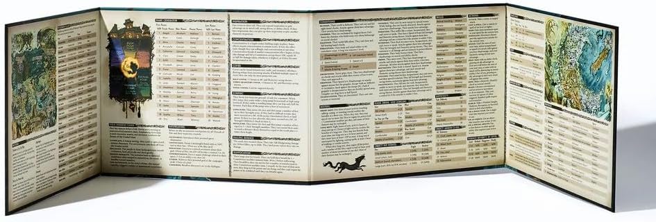 The Crooked Moon: Wickermoor GM Screen & Maps