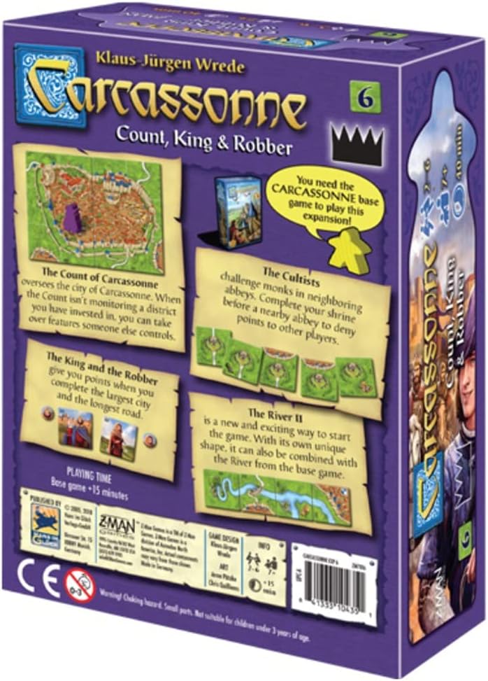 Carcassonne Expansion 6: Count, King & Robber