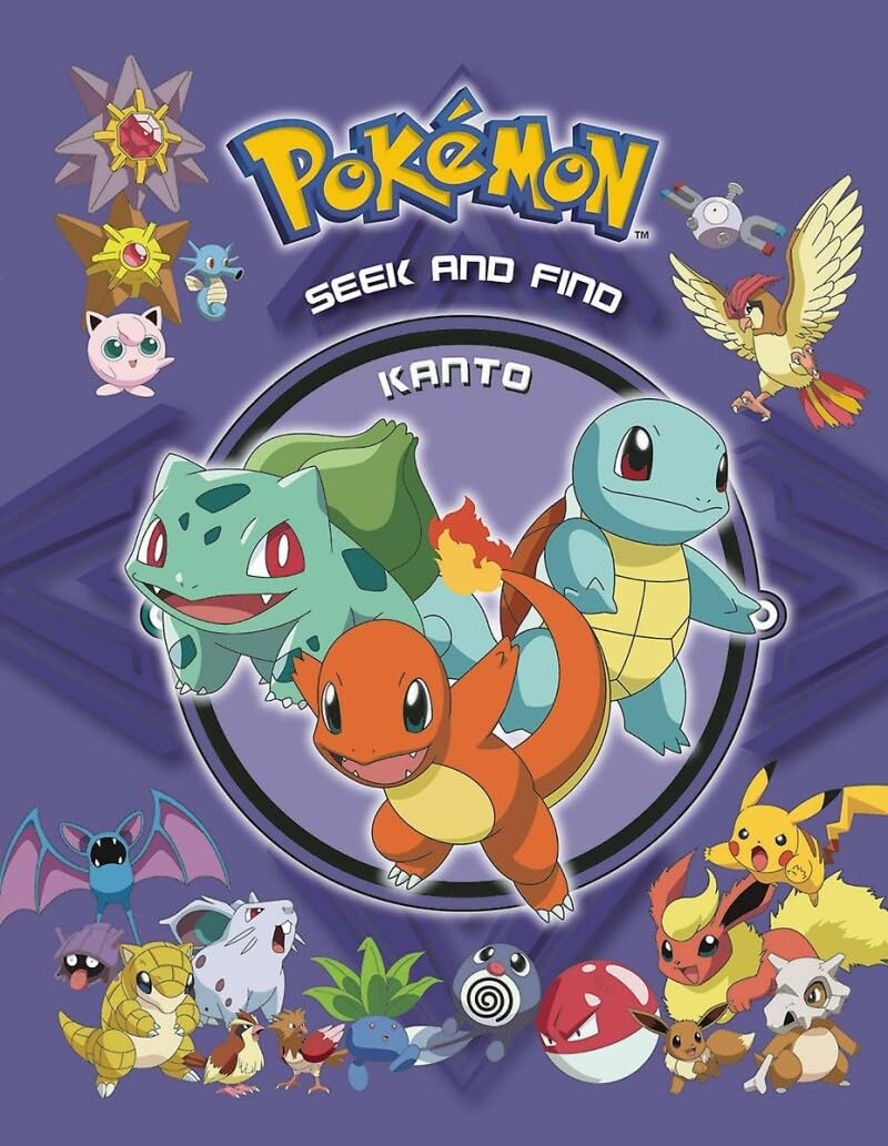 Pokemon Seek and Find Kanto