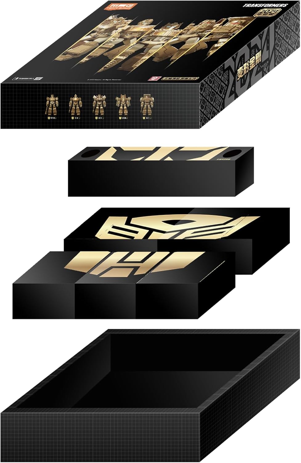 Blokees Transformers Gold 03 Pack