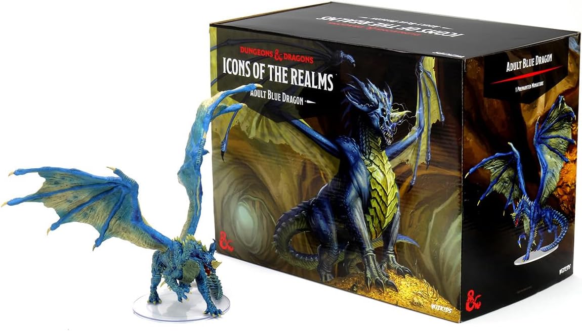 D&D Icons- Adult Blue Dragon