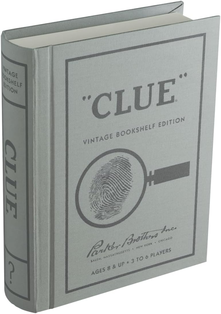 Clue Vintage Bookshelf Edition