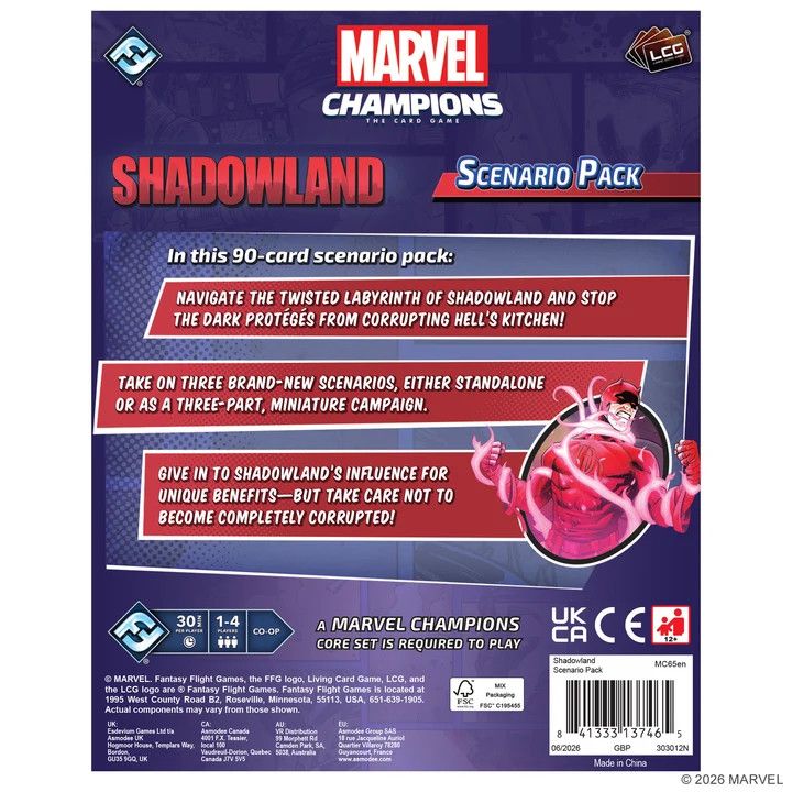 Marvel Crisis Protocol: Shadowland Scenario Pack