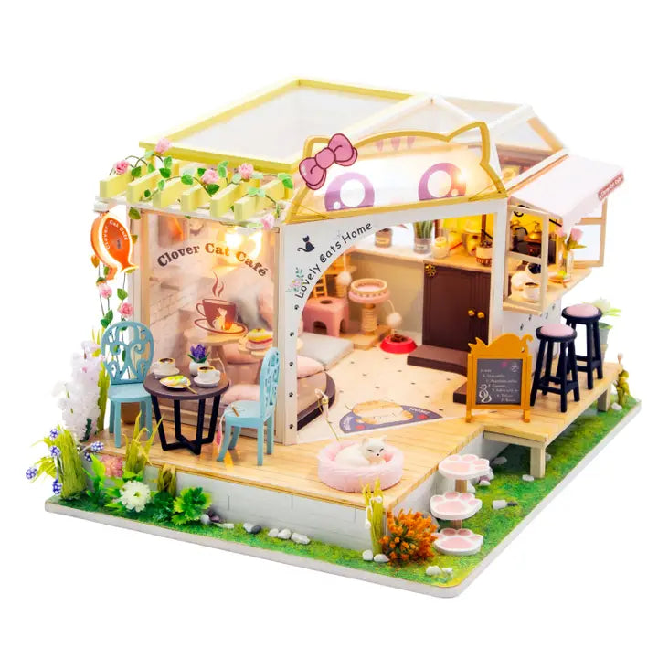 Rolife Clover Cat Café