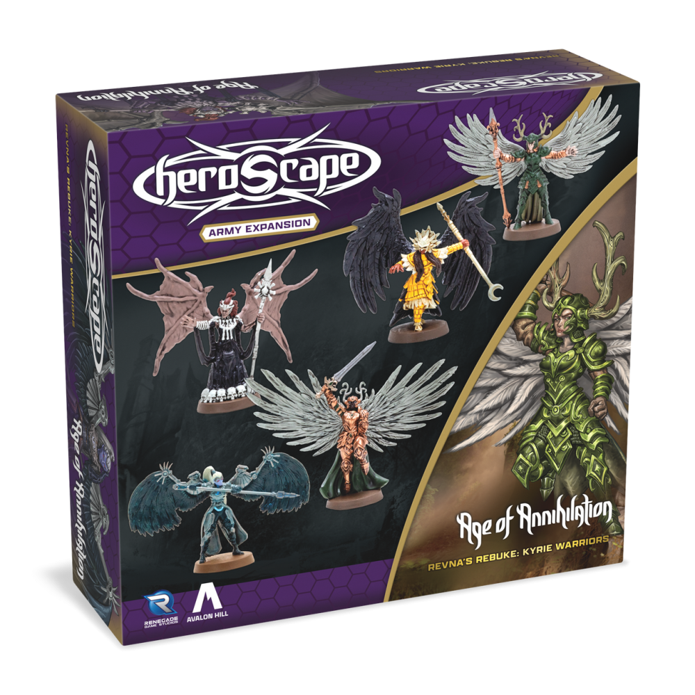 Heroscape Game Revna's Rebuke Kyrie Warriors Army Expansion