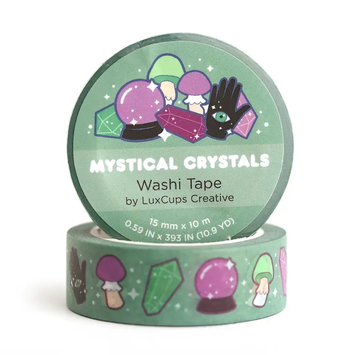 Washi Tape - Mystical Crystals