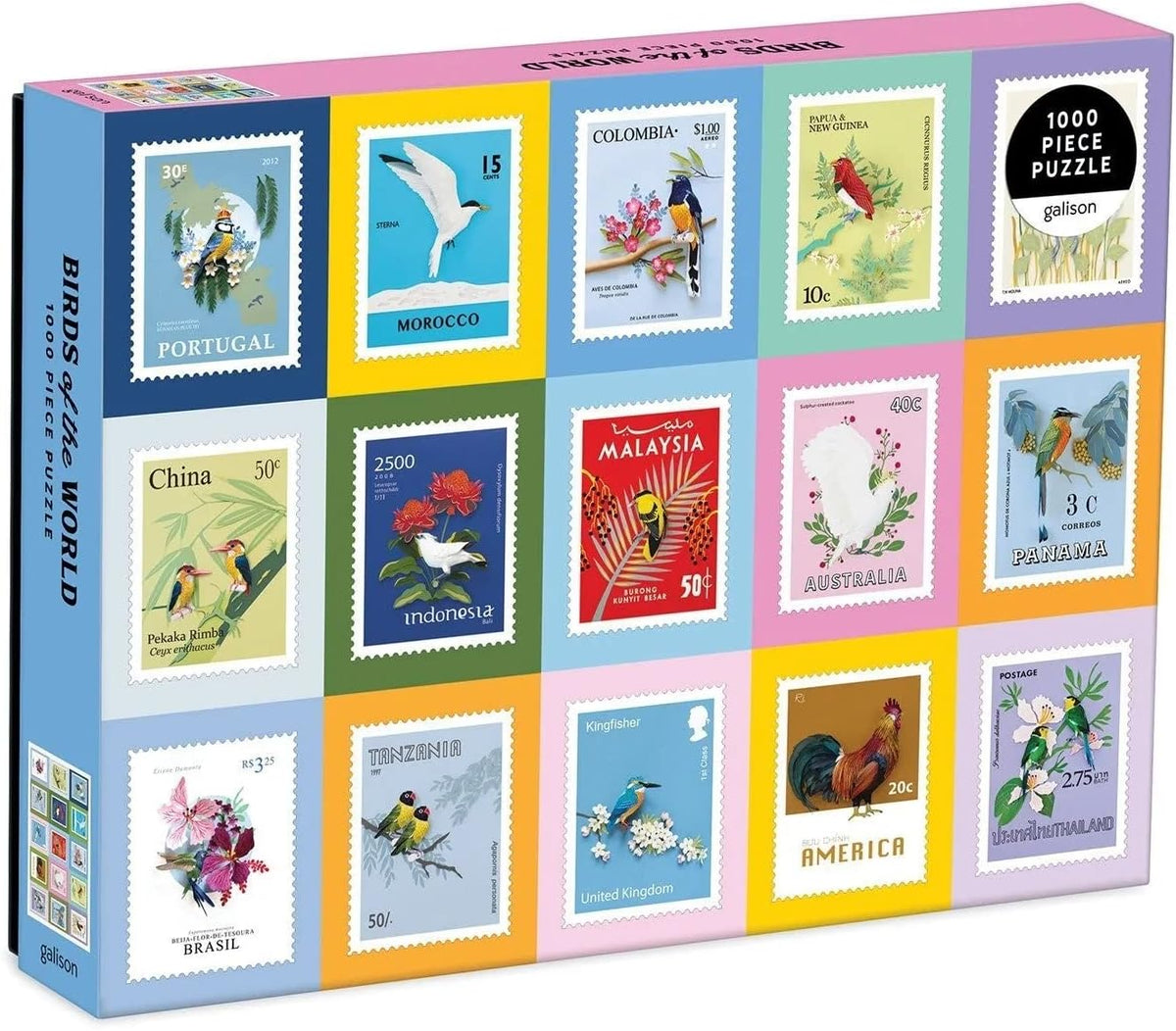 Birds of the World 1000pc Puzzle