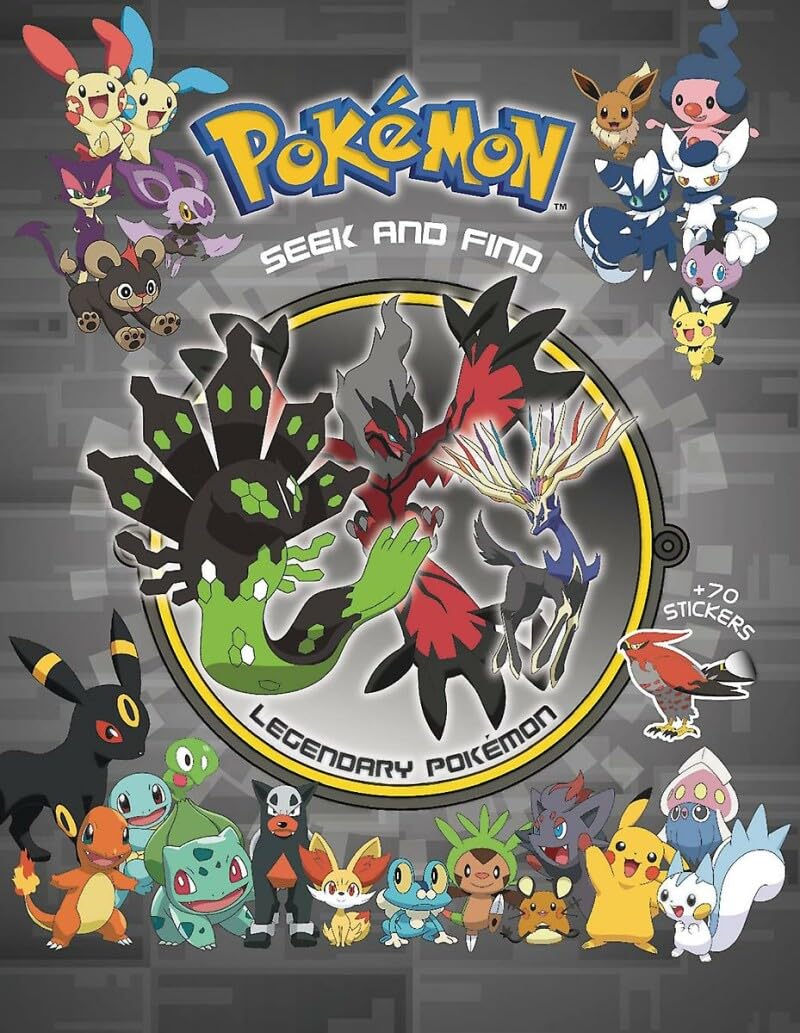 Pokemon Seek and Find Legendary Pokémon