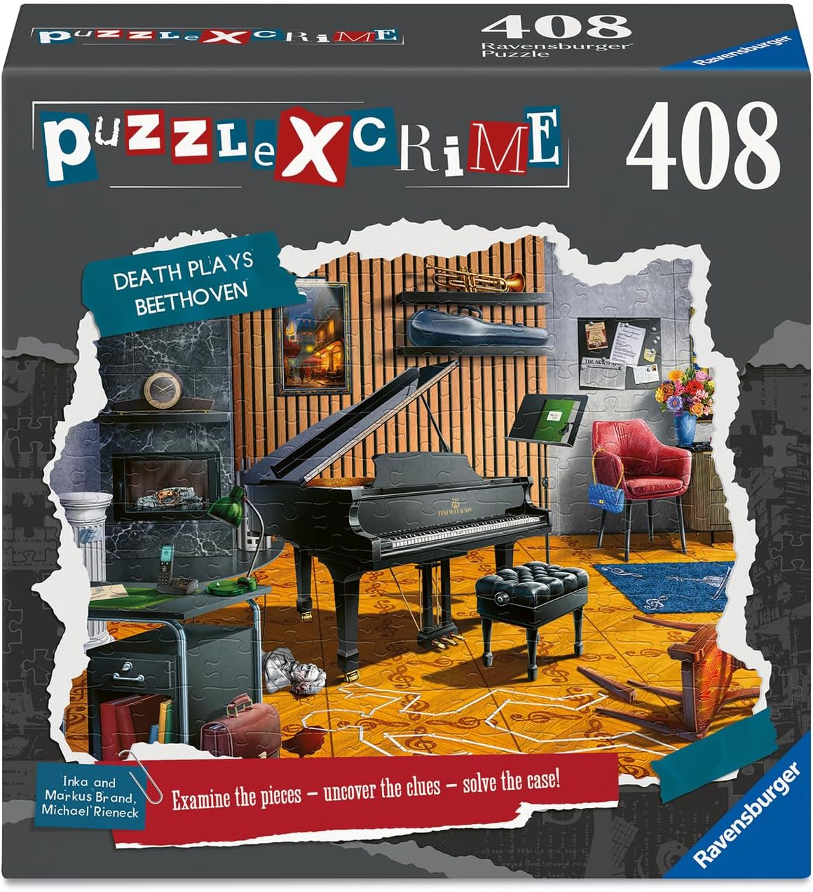 Death Plays Beethoven 408pc Puzzle