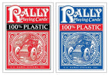 Plastic Rally Playing Cards