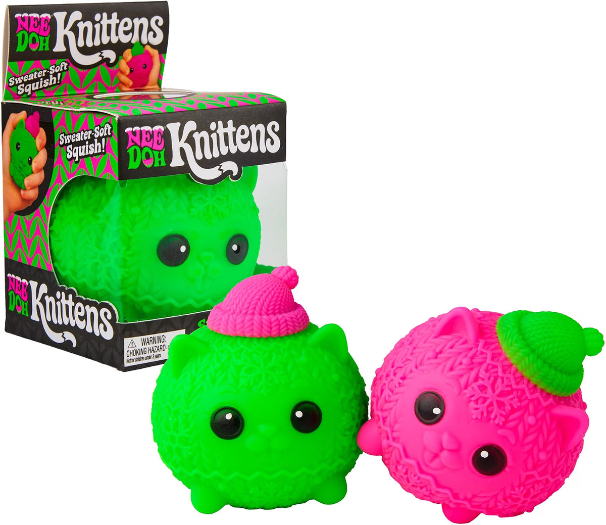 Squishmas Knittens NeeDoh