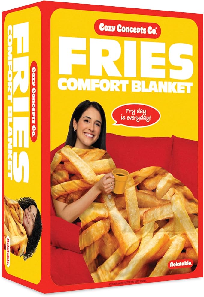 Cozy Concepts Fries Blanket