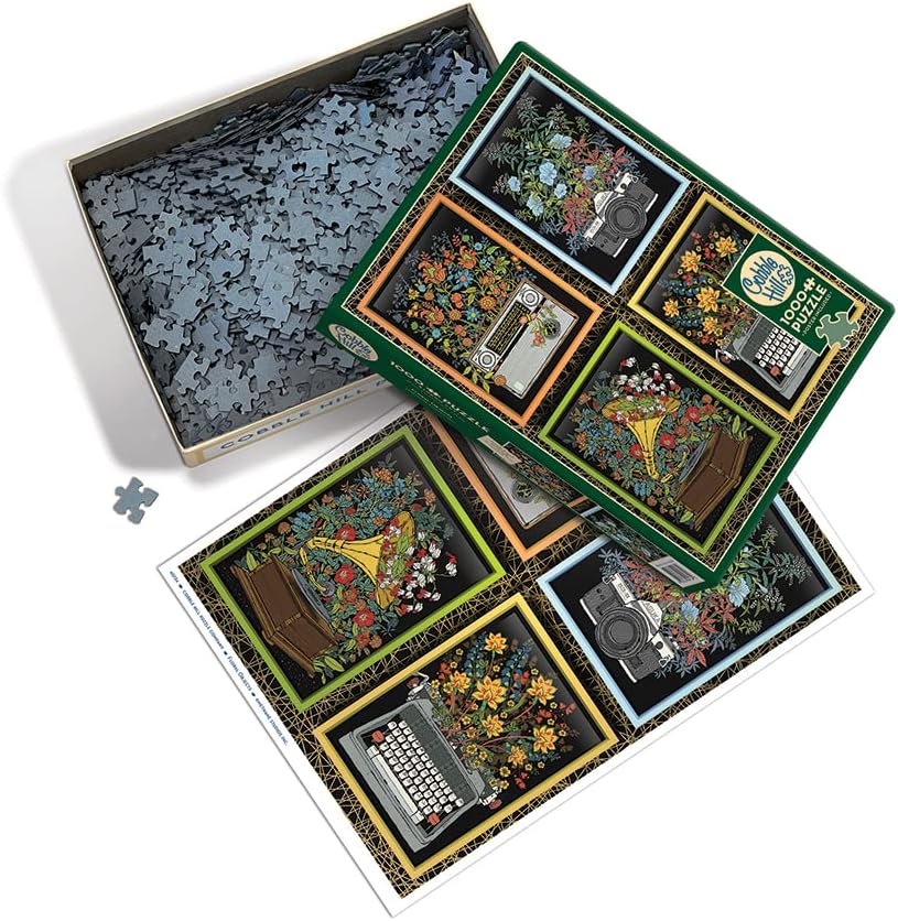 Floral Objects 1000pc Puzzle