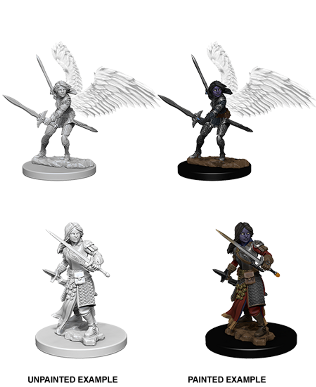 Nolzur’s Marvelous Miniatures: Aasimar Female Paladin