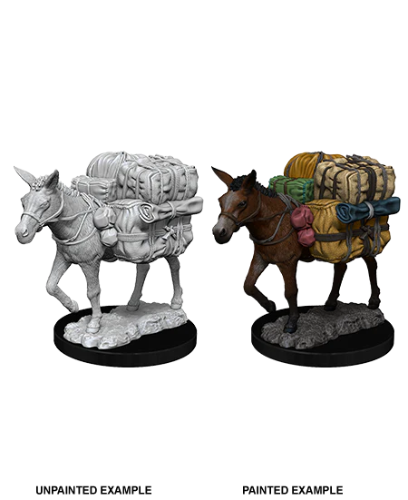 Nolzur's Marvelous Miniatures Pack Mule – Millennium Games