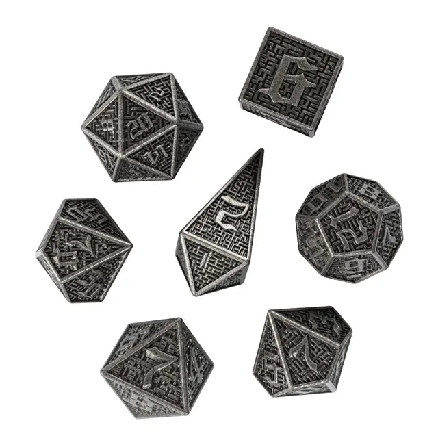 7pc Silver Barrel Plating