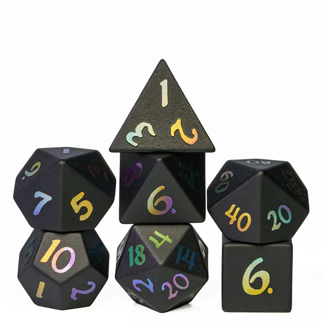 Gemstone Obsidian Rainbow Font
