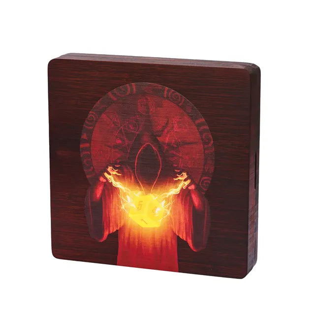 Bamboo Dice Box Red Wizard