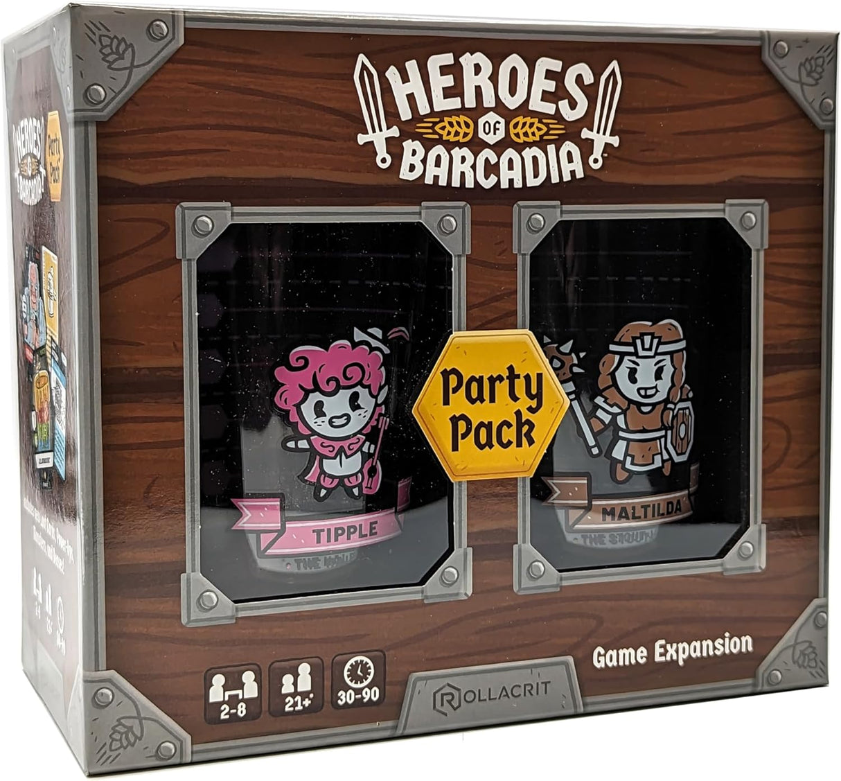 Heroes of Barcadia Party Expansion