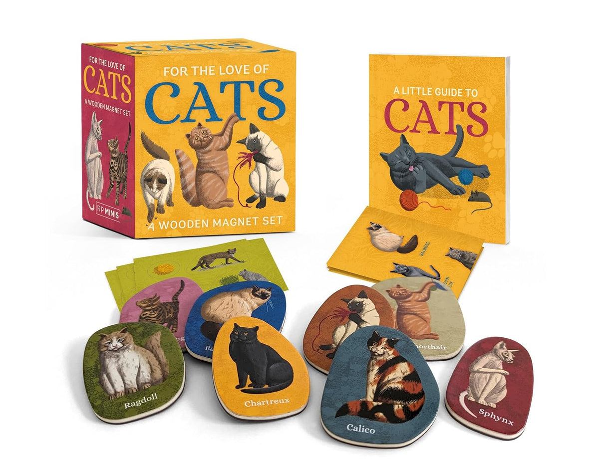 For The Love Of Cats Magnets