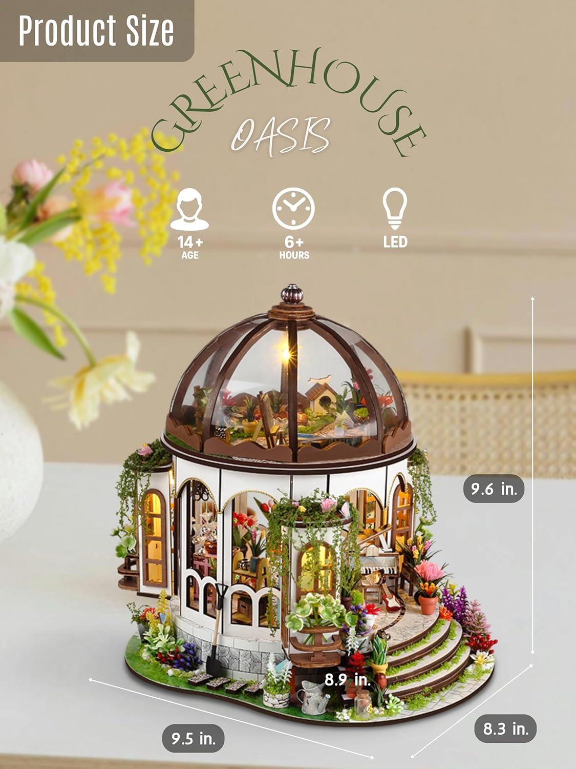 Rolife Greenhouse Oasis