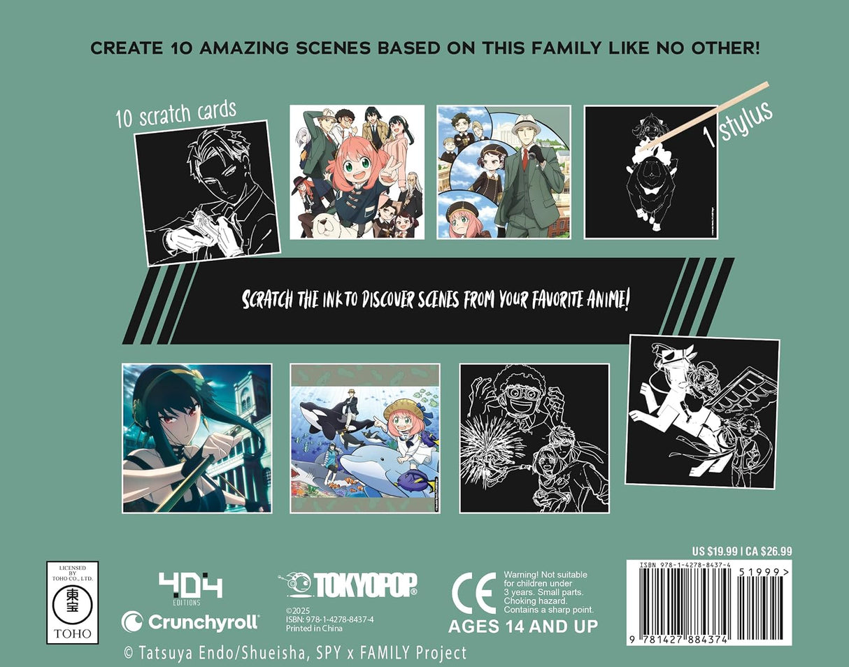 SPY x FAMILY S1 Scratch Cards