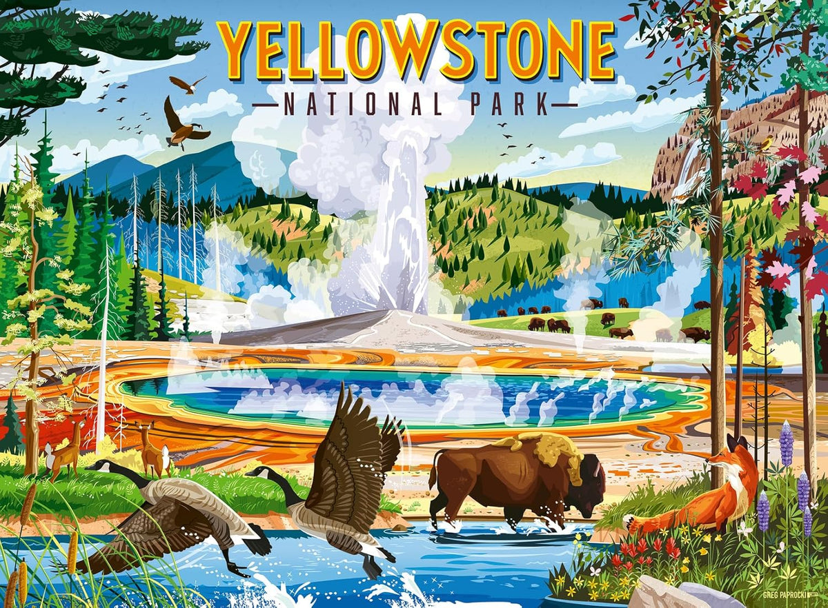 Yellowstone National Park 500pc Puzzle
