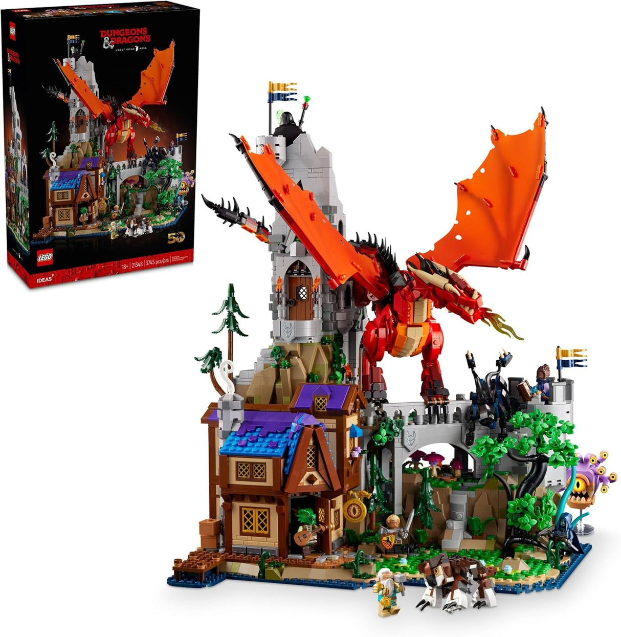 LEGO Ideas Dungeons & Dragons: Red Dragon’s Tale