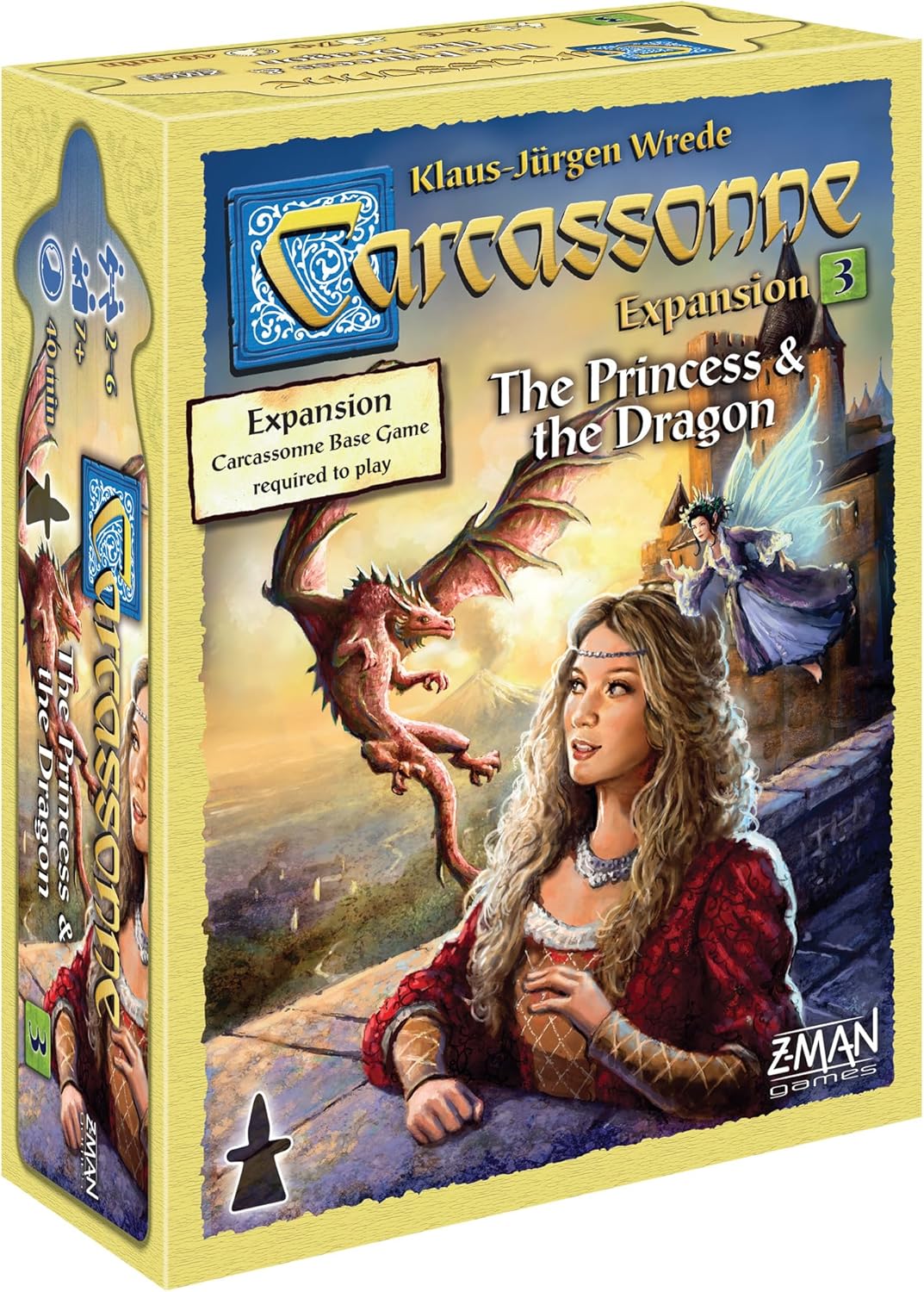 Carcassonne Expansion 3 The Princess & The Dragon