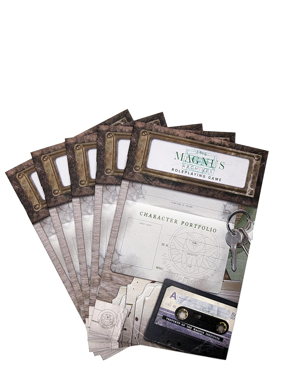 Magnus Archives Character Portfolios 5pk