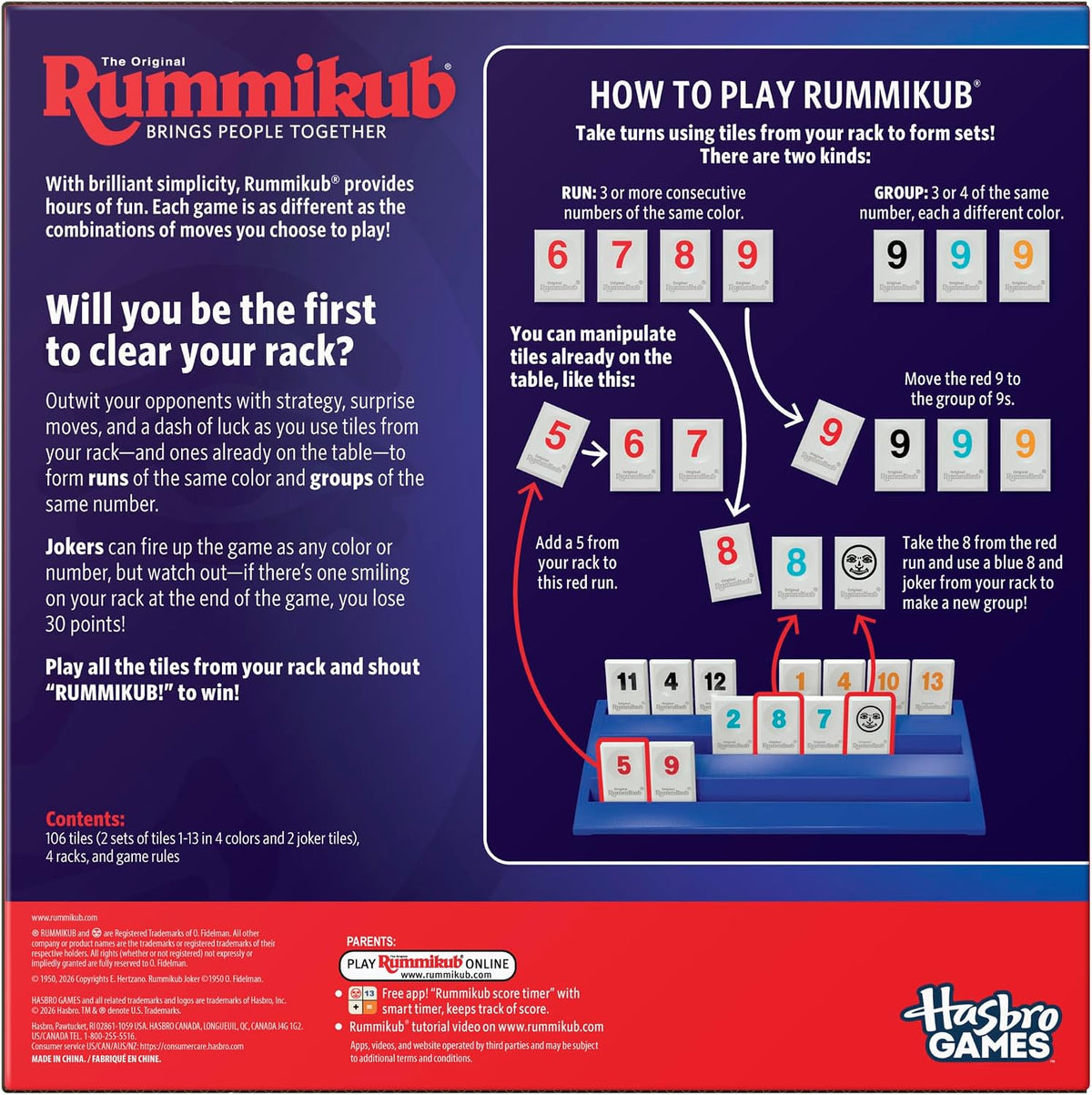 The Original Rummikub Game