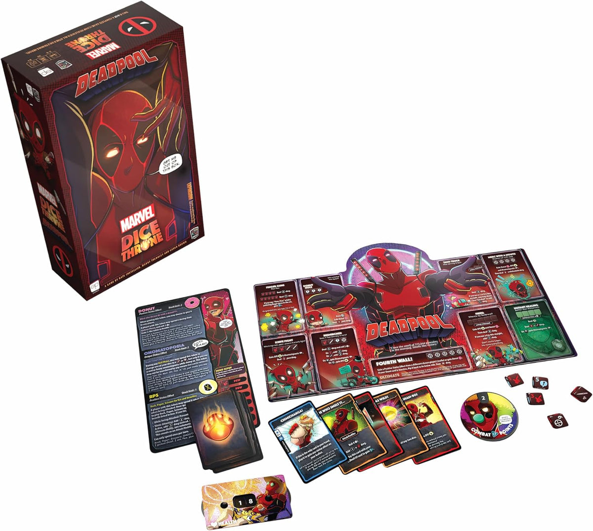 Marvel Dice Throne Deadpool