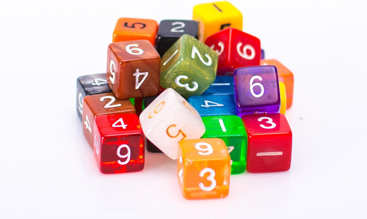 25 Count Assorted D6