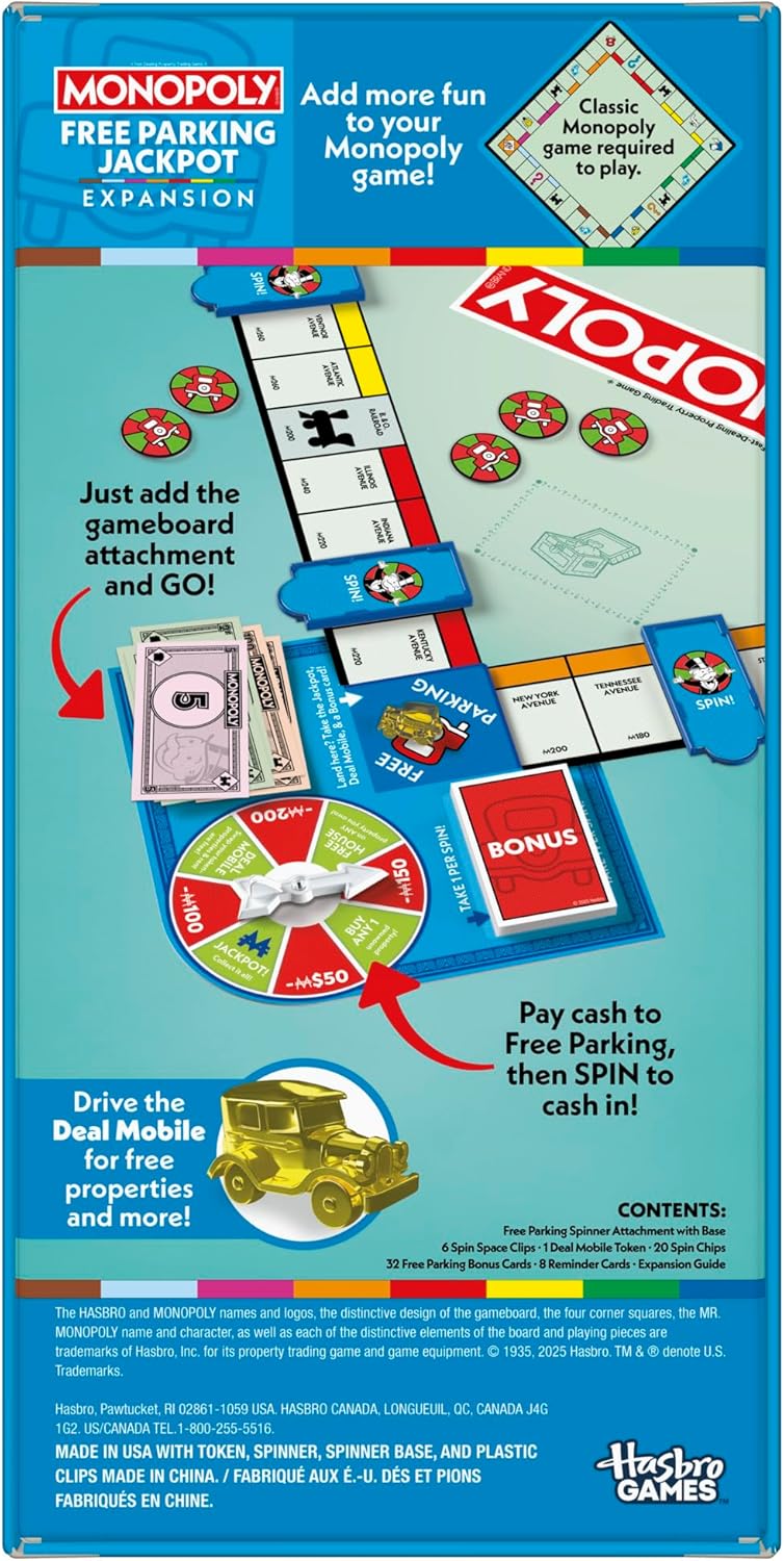Monopoly: Free Parking Jackpot Expansion