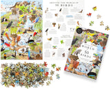 Around World in 50 Birds 1000pc Puzzle