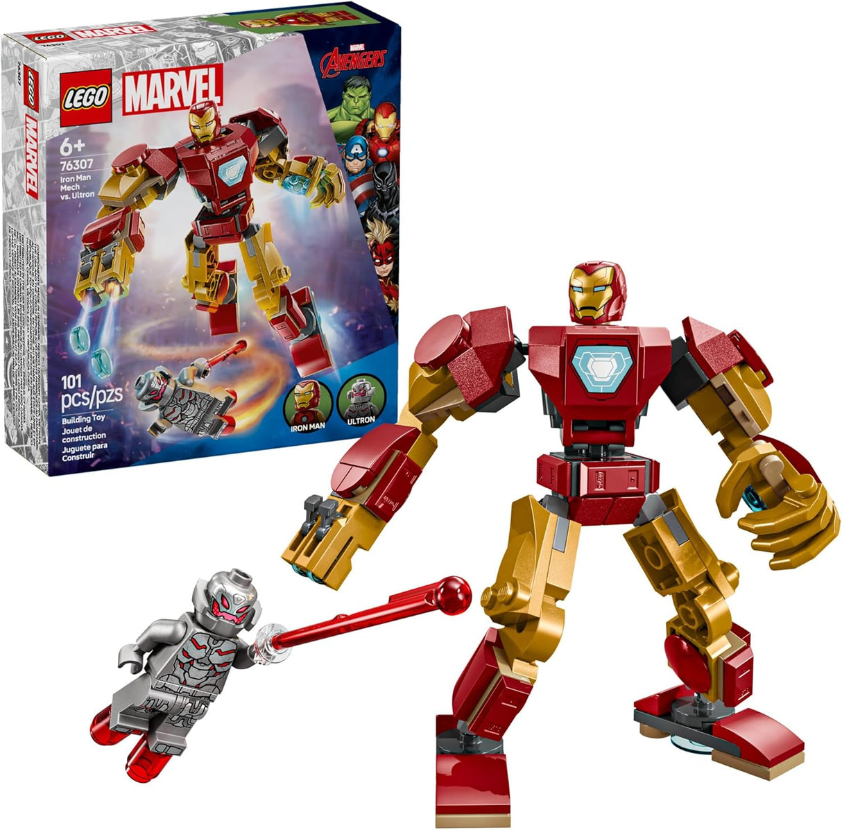 Iron Man Mech vs. Ultron