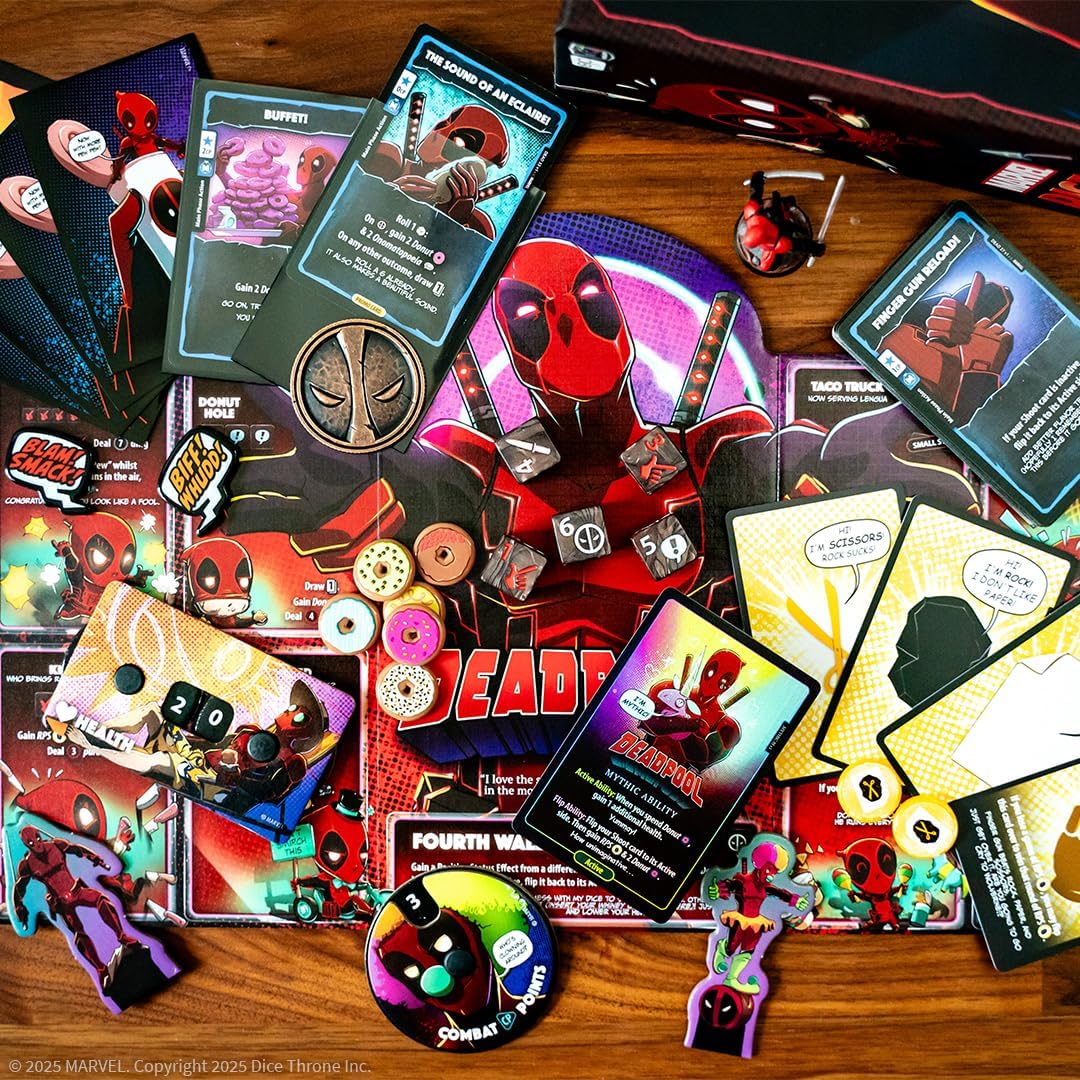 Marvel Dice Throne Deadpool