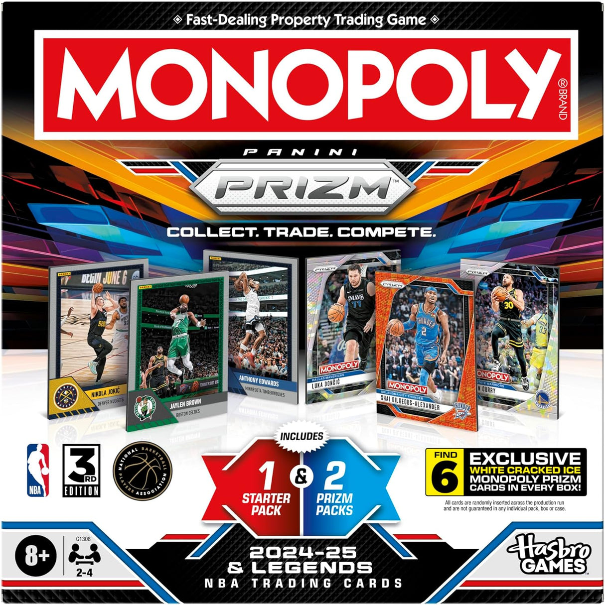 Monopoly: Panini Prizm NBA Edition