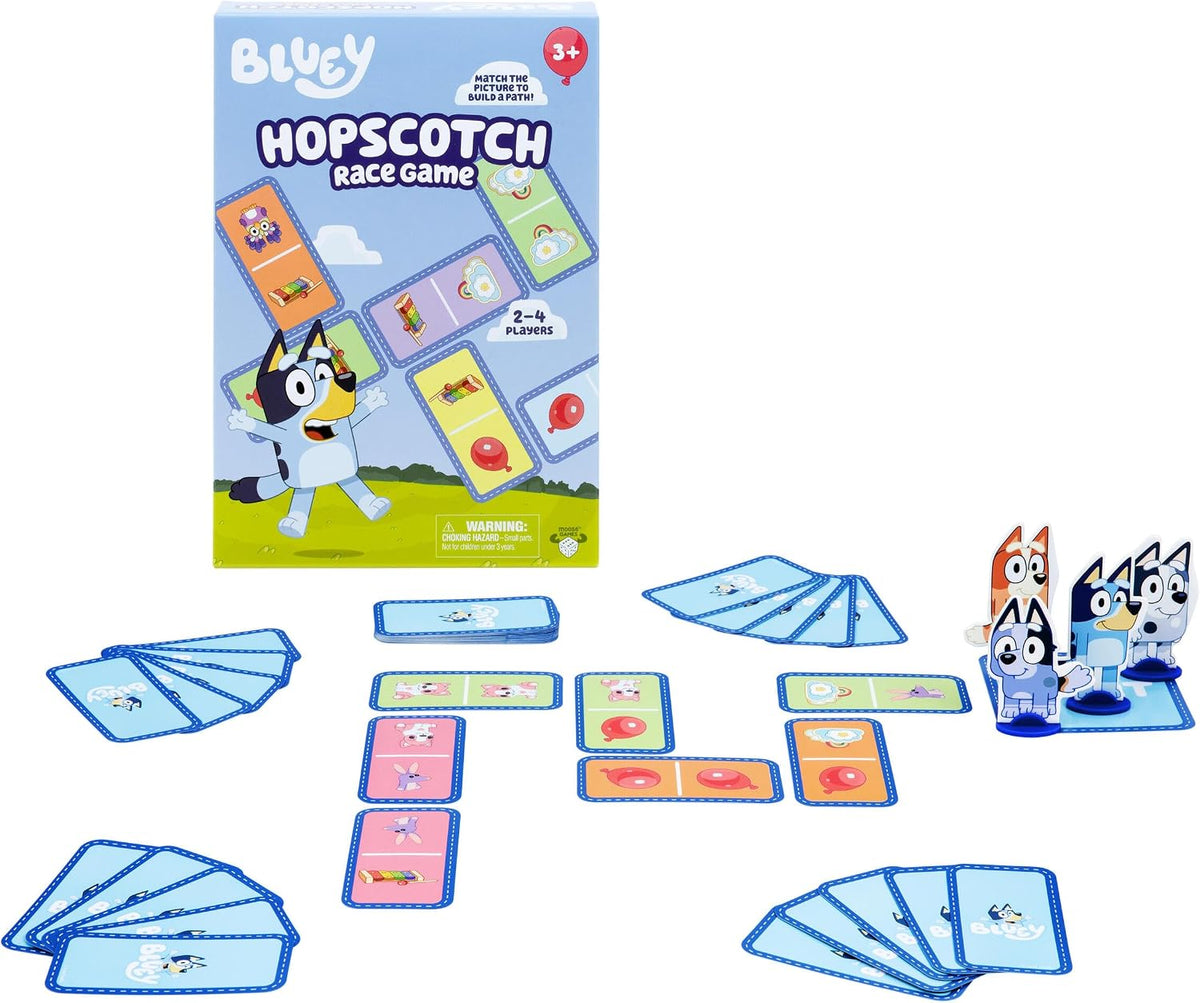 Bluey - Hopscotch Race Game