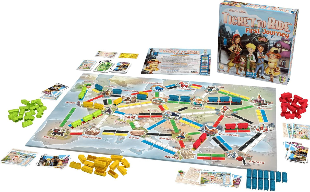 Ticket to Ride: First Journey : Europe
