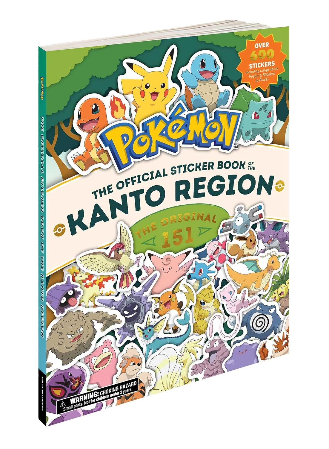 Kanto Region Sticker Book