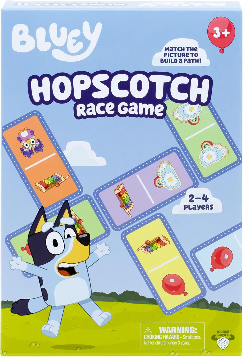Bluey - Hopscotch Race Game