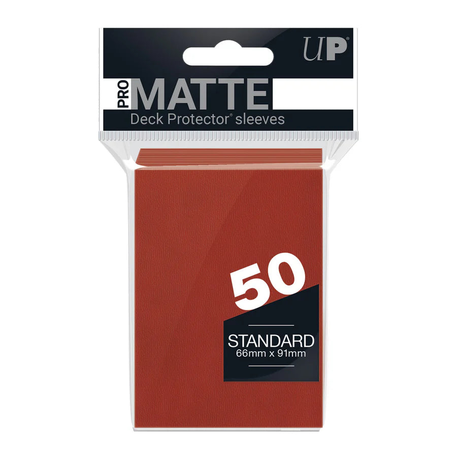 Deck Protectors: Pro-Matte Red