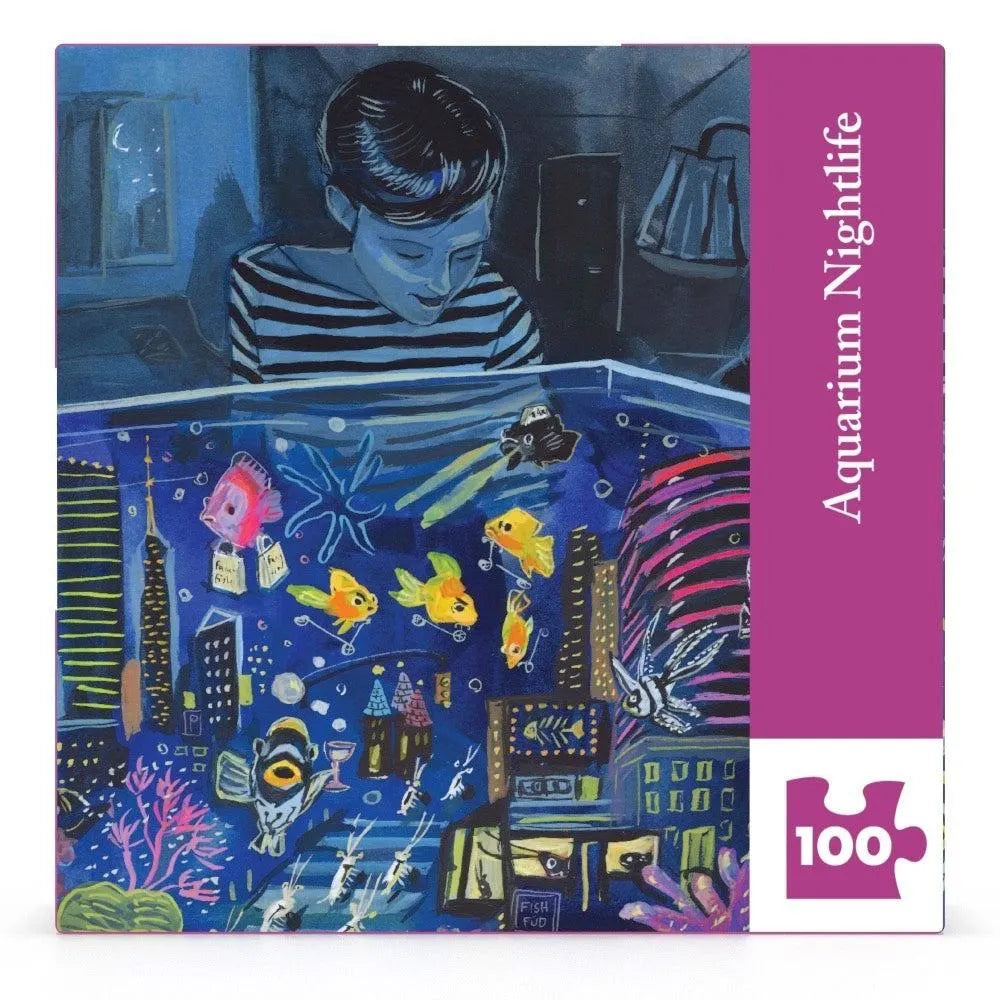 Aquarium Nightlife 100pc Puzzle