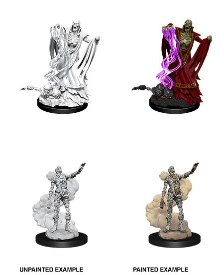 Nolzur’s Marvelous Miniatures: Lich & Mummy Lord
