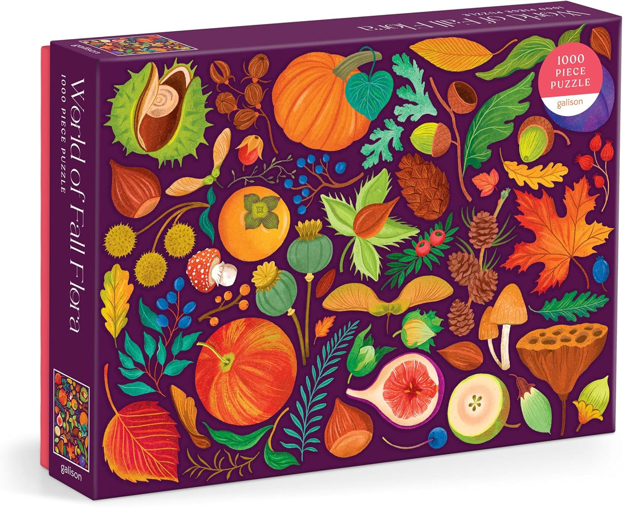 World of Fall Flora 1000pc Puzzle