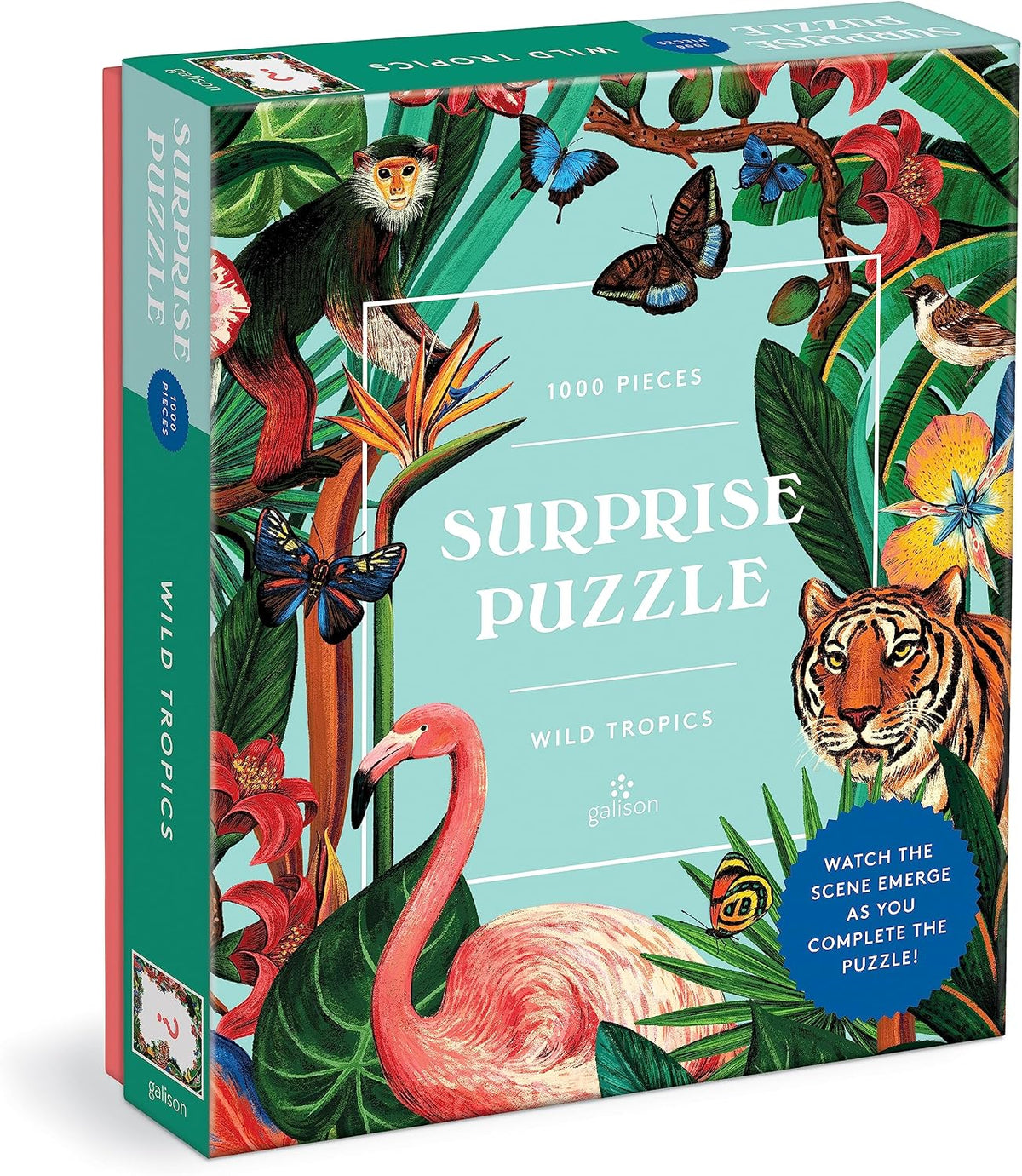 Wild Tropics 1000pc Surprise Puzzle